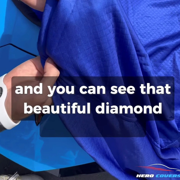 Silhouette Diamond Quilt Indoor Custom Car Cover