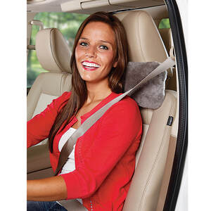 Sheepskin Headrest Travel Pillow