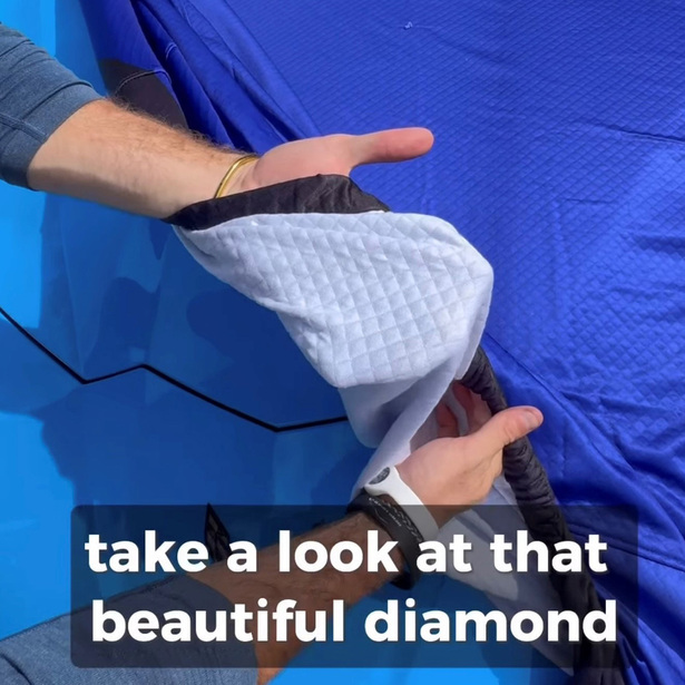 Silhouette Diamond Quilt Indoor Custom Car Cover