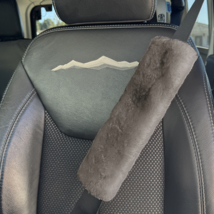 Sheepskin Seat Belt Cover
