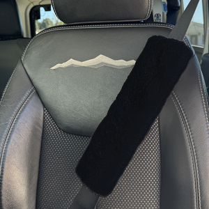 Sheepskin Seat Belt Cover