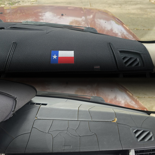Covercraft DashMat Custom Dash Cover – Black Carpet, Fits Select Jaguar Models (1732-00-25)