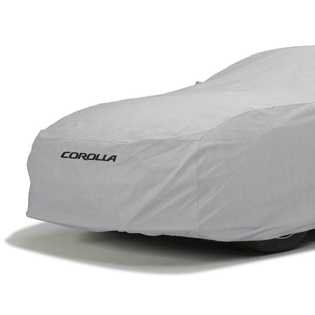 Toyota Corolla 5-Layer Softback All Climate Custom Car Cover with Corolla Logo