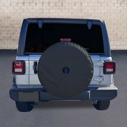 Heavy Duty Spare Tire Cover with Camera Opening