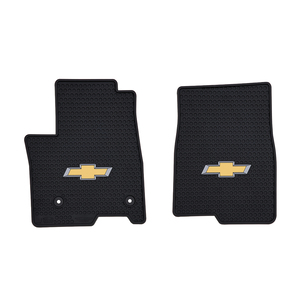 Chevy Silverado 2020-On Signature Rubber® Floor Mats with Logo