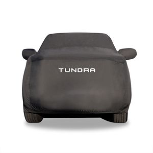 Toyota Tundra WeatherShield HP Custom Car Cover with Tundra Logo