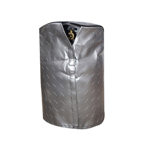 Diamond Plated Vinyl Propane Tank Cover