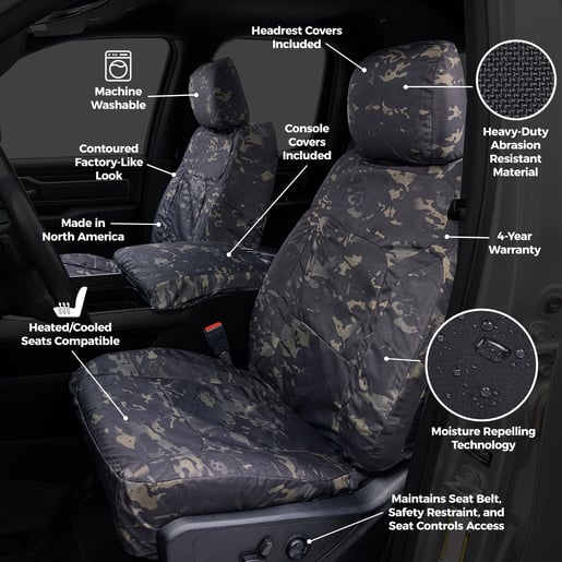 Mullticam Marathon Cordura Custom Seat Covers