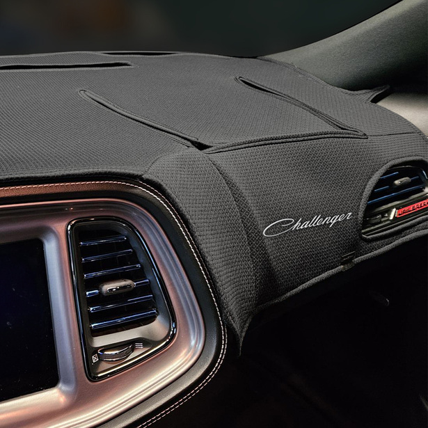 Dodge Challenger Logo Ltd. Edition Custom Dash Cover