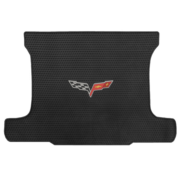 Chevy Corvette C6 2005-2007.5 Signature Rubber® Floor Mats with Logo