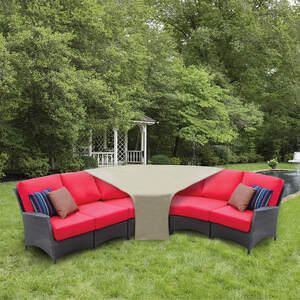 Your outdoor sectionals can take a beating, especially if you live in a harsh climate. Our wide selection of sectional covers will shield your patio furniture from the elements throughout the year. Rain, snow, sleet and hail are no match for our protective outdoor covers!