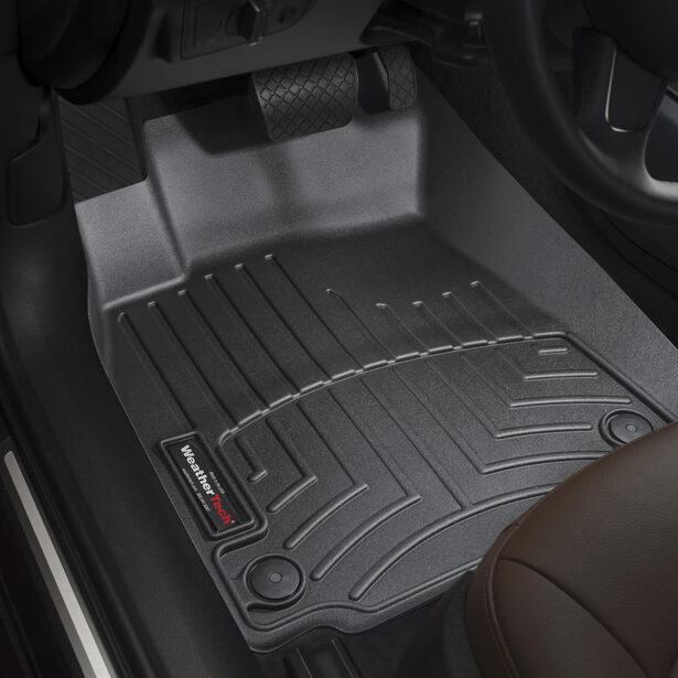 WeatherTech Custom FloorLiner For 2nd Row – Black TPE – Model #440862
