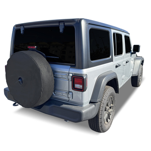 Jeep Wrangler JL Heavy Duty Spare Tire Cover with Camera Opening