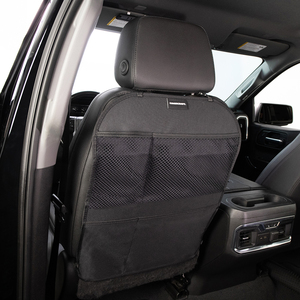 Give the back of your seats the protection and organization that every vehicle needs. Our rear seat protectors are designed to hold up to the abuse of being kicked over-and-over while adding some much-needed organization to your vehicle.