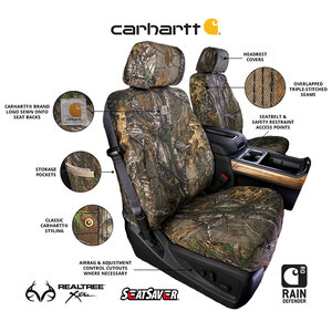 Custom Realtree Camo Seat Covers