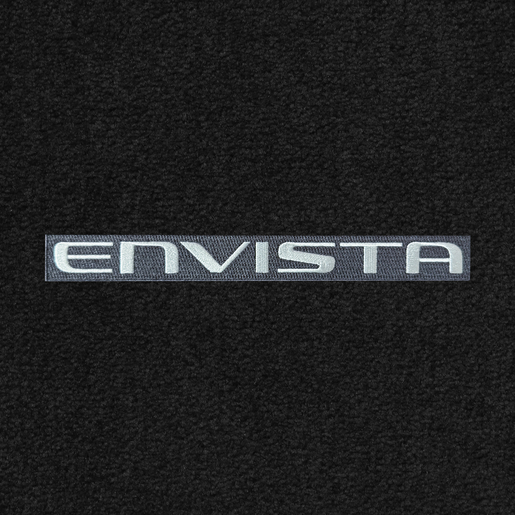 Envista Word-Silver On Black (2023-ON) Applique