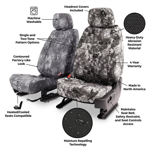 Kryptek Marathon Outdoor Custom Seat Covers