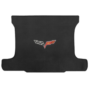 Chevy Corvette C6 2007.5-2013 Signature Rubber® Floor Mats with Logo