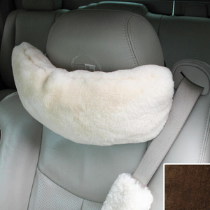 Sheepskin Headrest Travel Pillow