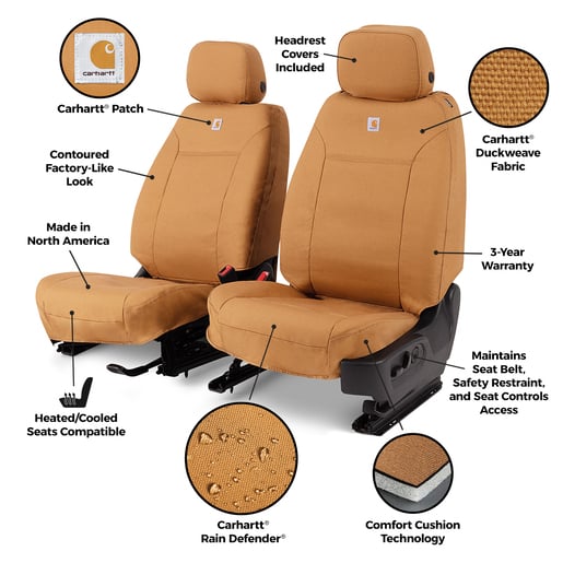 Carhartt PrecisionFit Custom Seat Covers