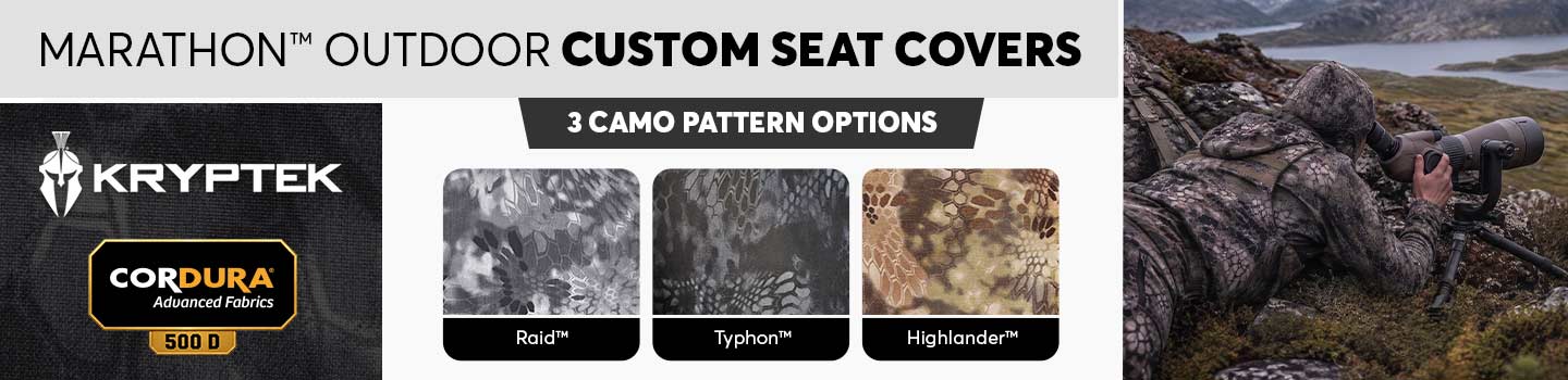 Marathon Kryptek Camo Lifestyle Seat Covers