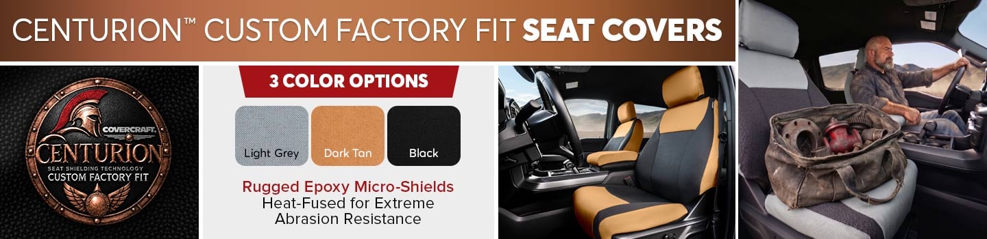 Centurion Factory Fit Seat Cover Features